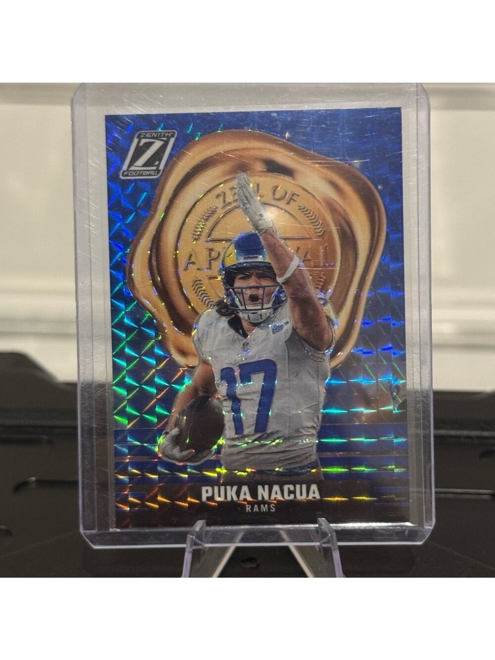 🔥 2023 Panini Zenith Puka Nacua Zeal of Approval Card